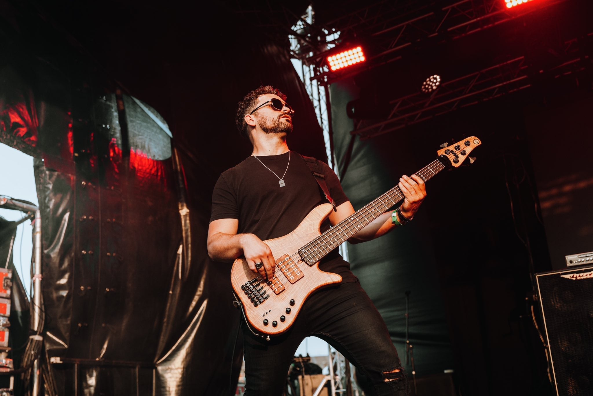 Rock Iconic energetic performance shot